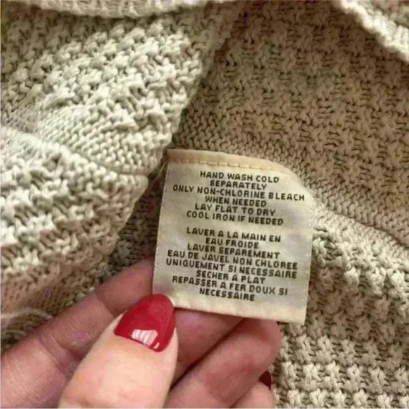 Denim & Supply Ralph Lauren Womens Cable Knit Sweater Size Small Cotton - Picture 6 of 10